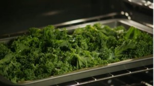 Incredible Baked Kale Chips  / www.FunToCooking.com