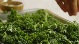 Incredible Baked Kale Chips  / www.FunToCooking.com