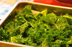 Incredible Baked Kale Chips  / www.FunToCooking.com